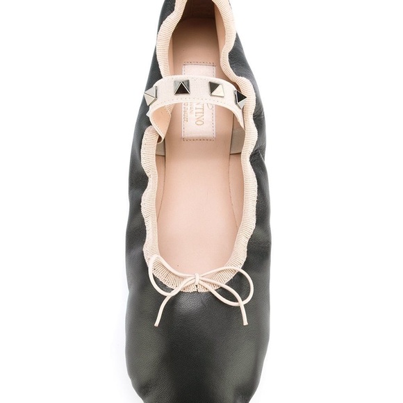 Valentino Rockstud Ballet Flats - Picture 4 of 8